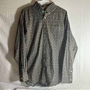 Panhandle Plaid and Floral Button-Up Shirt